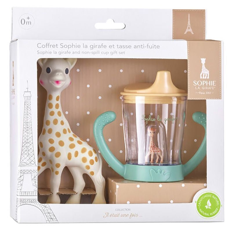 Sophie la Giraffe Geschenkset - Sophie & Sophie Tasse