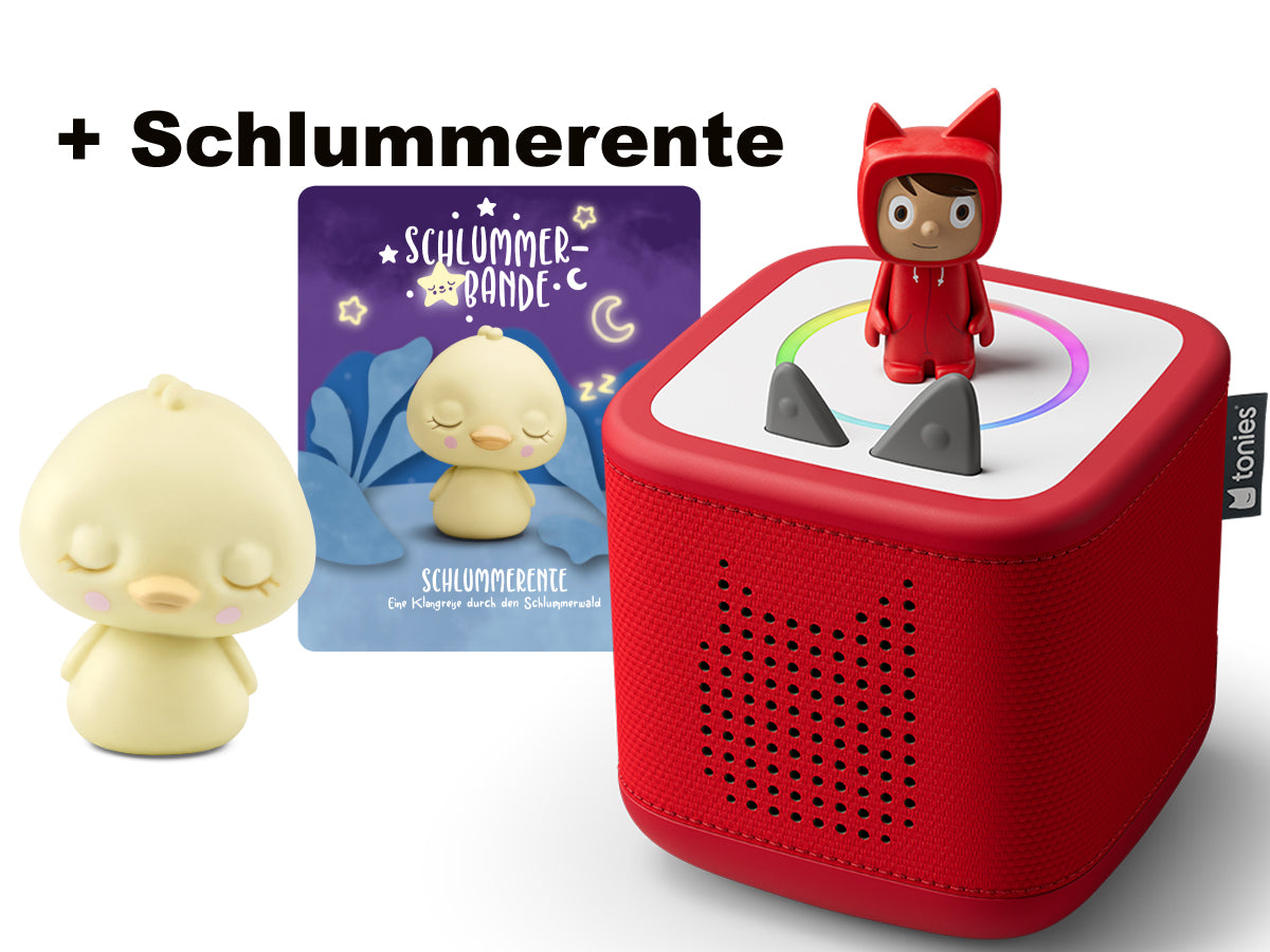 Bundle: Toniebox2 mit Kretivtonie & Schlummerente - eine Klangreise durch den Schlummerwald