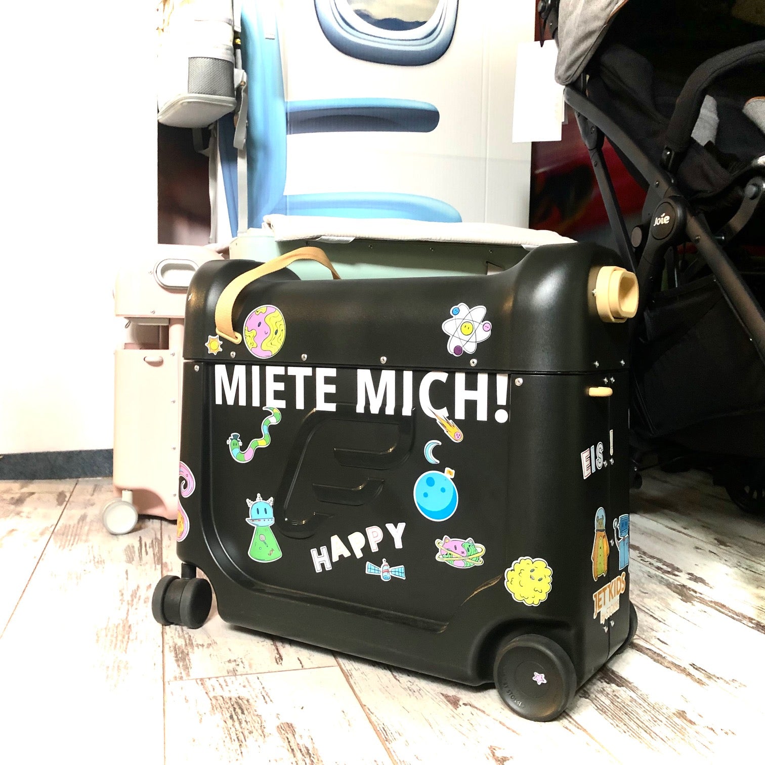 Mieten: JetKids Bedbox - Der Koffer, der Buggy, das Reisebett für's Flugzeug