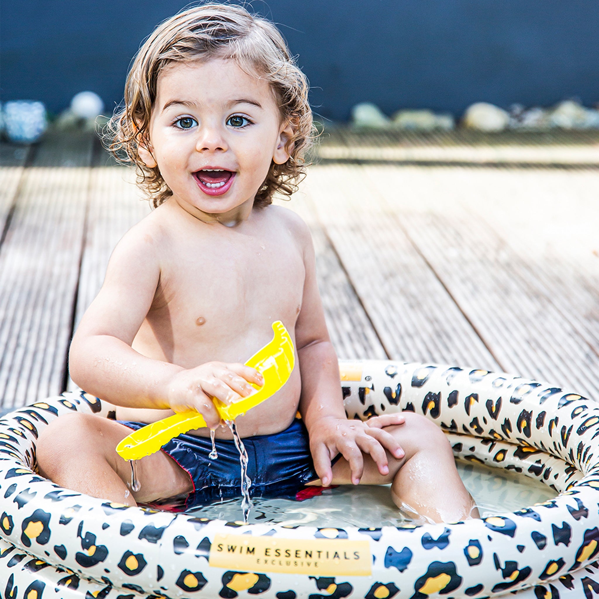 Babypool Leopard Beige, 60 cm