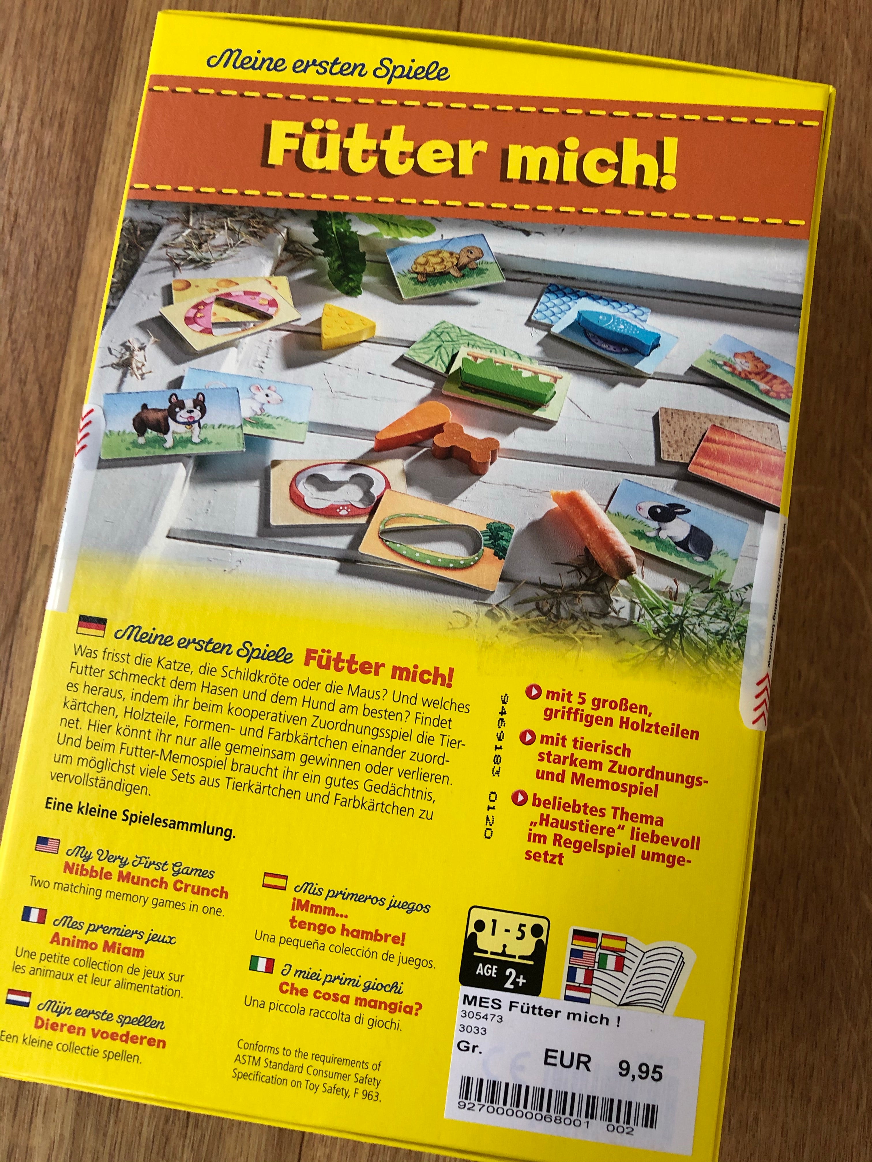 Fütter mich - Meine ersten Spiele