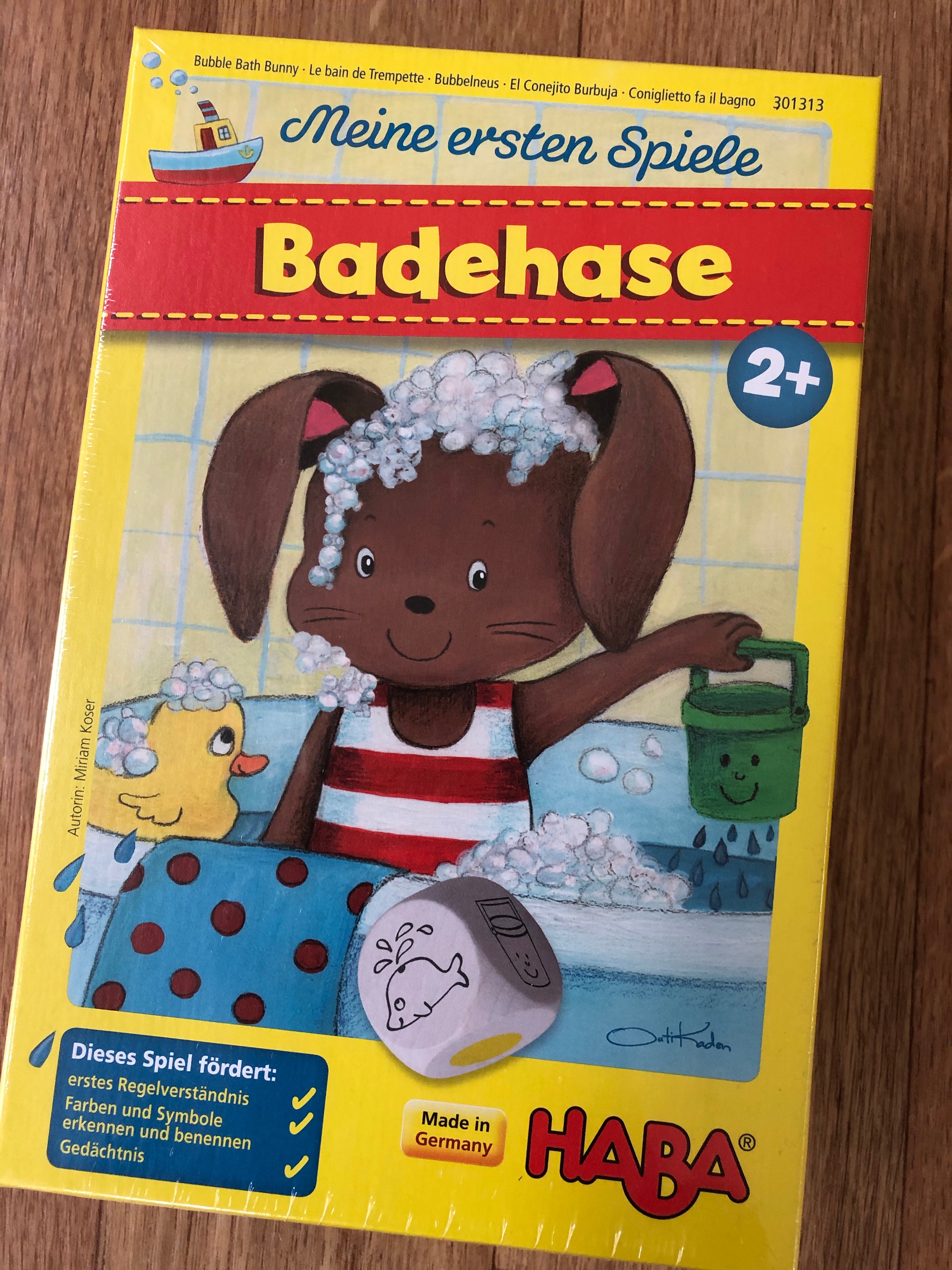 Badehase- Meine ersten Spiele